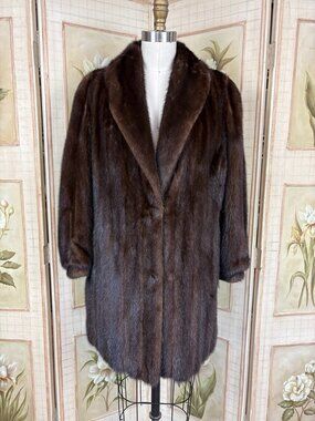 Vintage Hudson's Bay Company Mink Fur Coat
